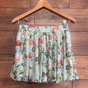 Ralph Lauren Denim&Supply Floral Mini Skirt M Teen